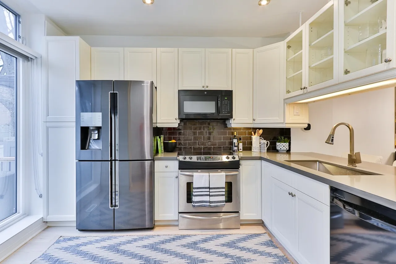 Sub-Zero Pro 48 ice maker compartment with stainless interior.